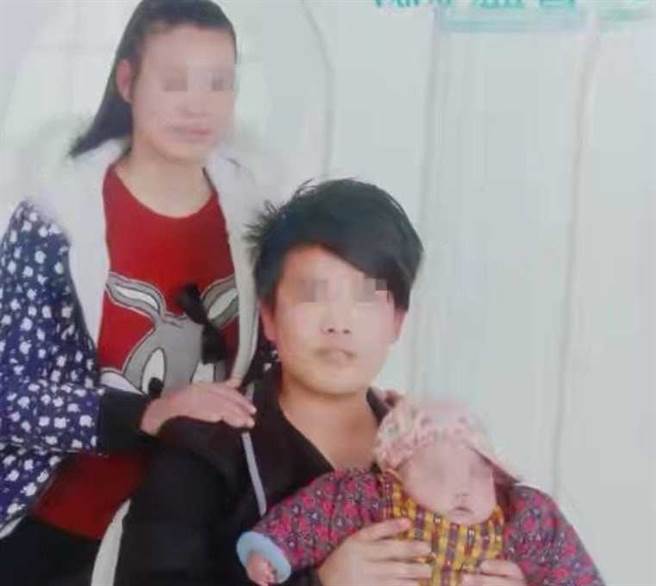 慘遭殺害的陳男以及妻女(圖/取自微博)