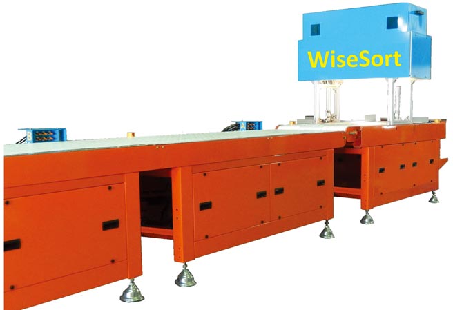 贝立得红外线光学自动塑胶辨识分选机，不受使用环境的限制，可让废塑料被有效回收再利用。图／业者提供