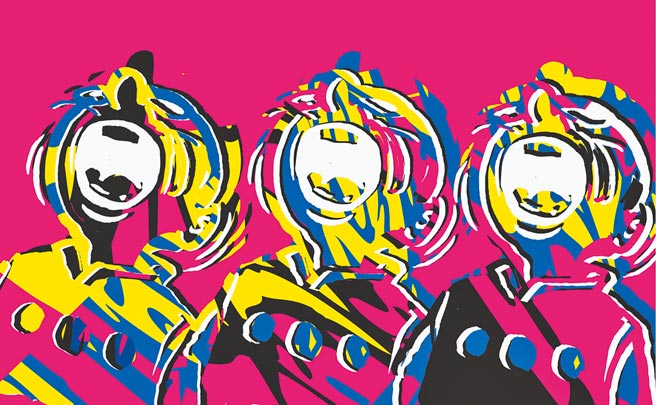 王泽作品＜好时光＞，100X160CM。（老夫子哈媒体公司提供）