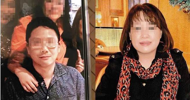 三协株式会社前总务课长中泽祥基（左）当年盗用公款后，与曾从事风俗业的台籍妻子吕美智（右）潜逃来台，在高雄过着豪奢生活。（图／读者提供）
