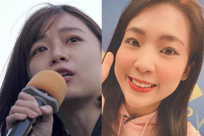 台北市議員林穎孟（左）、徐巧芯。（合成圖／摘自林穎孟、徐巧芯臉書）