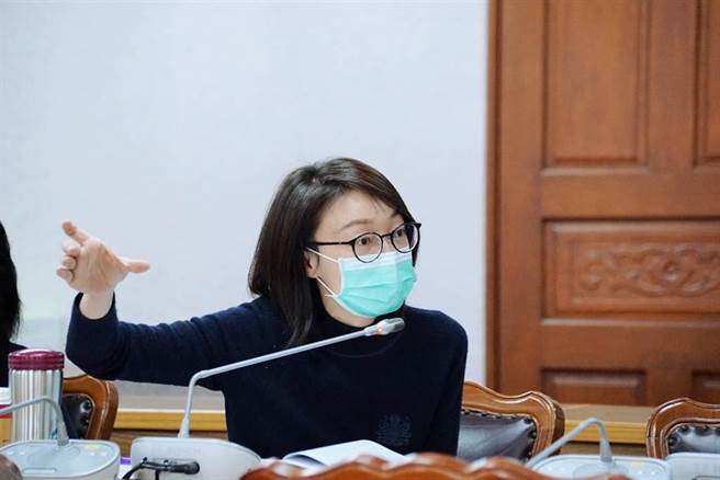 國民黨立委吳怡玎 (吳家豪攝)