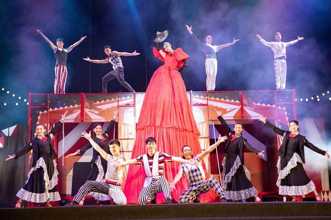 新竹市兒童節系列活動，本周起開跑，27日在孔廟廣場有《FOCA福爾摩沙馬戲團》表演。（新竹市政府提供／陳育賢新竹傳真）