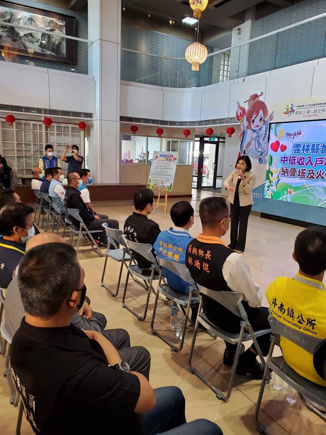 县长张丽善在记者会上表示，希望云林模式能作为其他县市参考。（周丽兰摄）