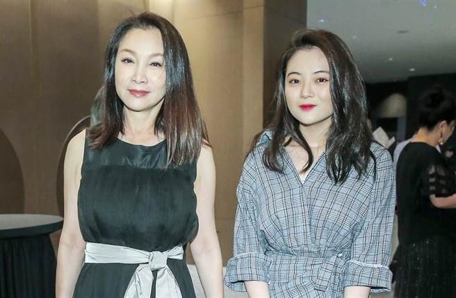 張瓊姿曾與愛女郭思瑜一起出席活動。（資料照）