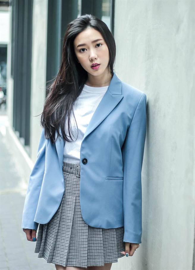 邓雨晨外型可塑性高。（粘耿豪摄）