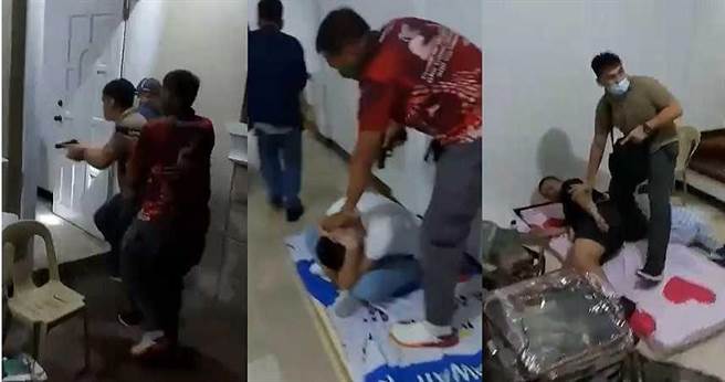 菲国反绑架总队（AKG）获报后，组成专案小组直捣博弈集团基地。（图／读者提供）