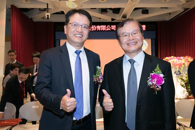 和潤企業董事長田天明(右)、總經理林彥良(左)。（資料照）