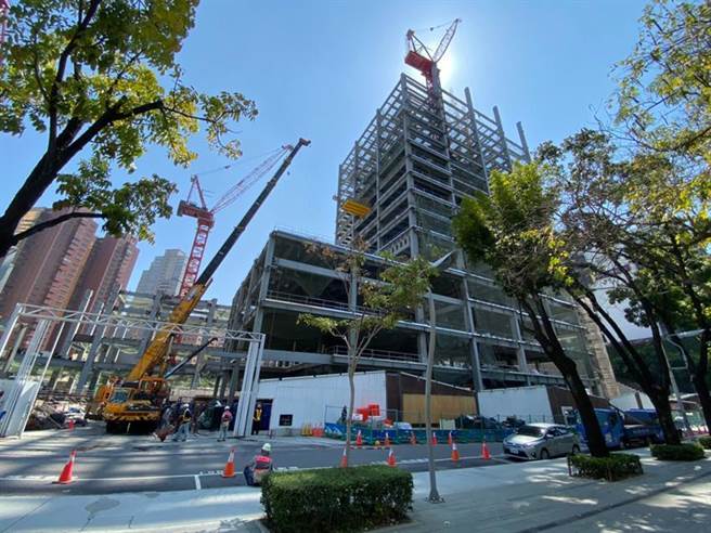 （台中「勤美之森」豪宅在建案工地拥大量地下水资源，主动表达愿意提供台积电此一供水资讯。图／勤美提供）