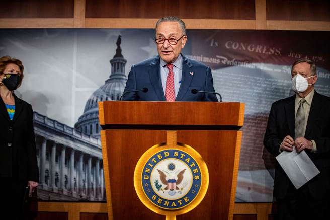 参院多数党领袖舒默（Chuck Schumer）。(图/路透 )