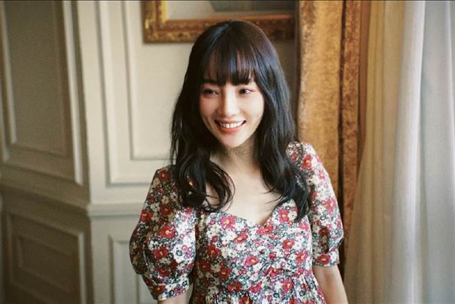 大陆女星李小璐。(图/ 摘自李小璐微博)