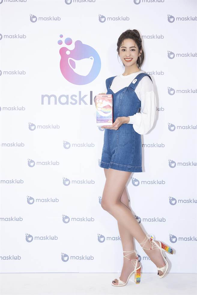 莫允雯的画作被制成公益口罩。（masklab提供）