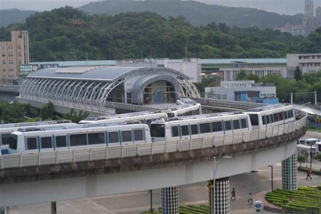 北捷一辆在内湖机厂进行维修测试的列车，不明原因移动时撞上墙面，造成列车车头设备受损。（示意图／中时资料照)