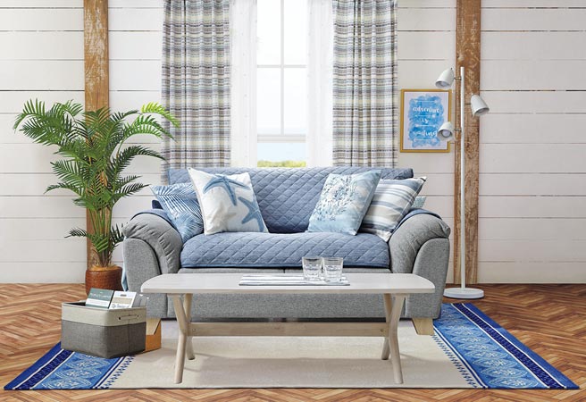 2.Global Mall新北中和店、屏东市店的宜得利家居推出夏季限定热卖商品「N COOL接触凉感系列」，全系列商品推荐价119元起。（Global Mall提供）