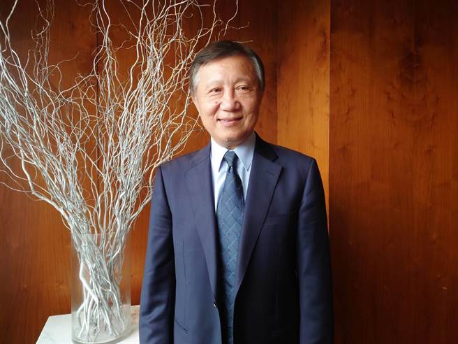 捷迅董事长顾城明。（黄琮渊摄）