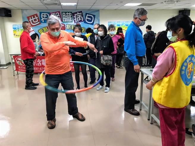 頭份為恭醫院在世界腎臟病日舉辦腎臟保健講座。（頭份為恭醫院提供／謝明俊苗栗傳真）