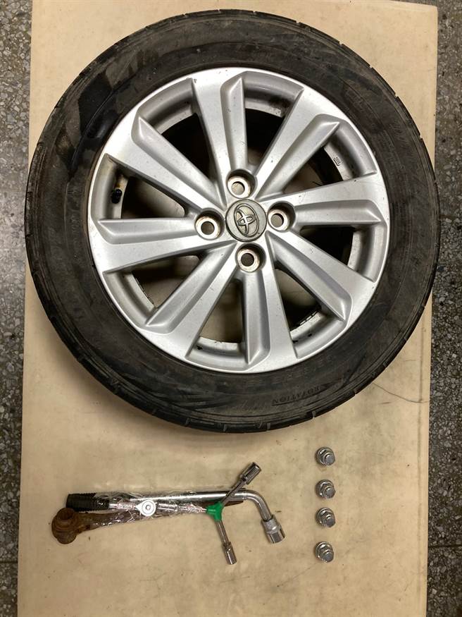 笨賊專偷二手輪胎、熱水器、冷氣、電視想賣沒人要，多次遭逮遭覊押。(警方提供)