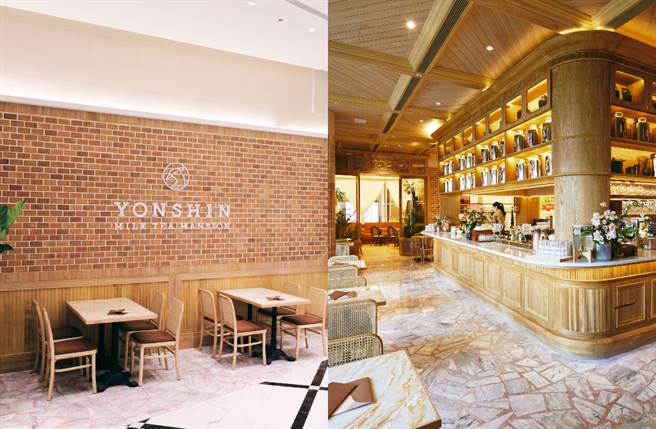 室内整体空间以粉大地色调的色系为主，注入大量奶茶色，让空间视觉温柔而流畅。（图／品牌提供）
