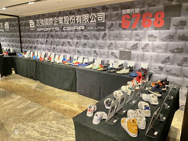 麦班达的新公司志强国际，是国际知名运动品牌的鞋类供应商。(黄及人摄)