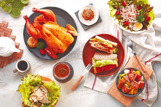 福寿集团出品的气冷鸡，让您吃出健康。图／洽富提供