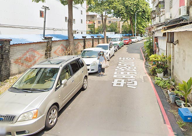 中央住都中心在台中北区计画建社会住宅，选址面临道路不到6米，引起地方不满。（市议员陈文政提供／陈世宗台中传真）