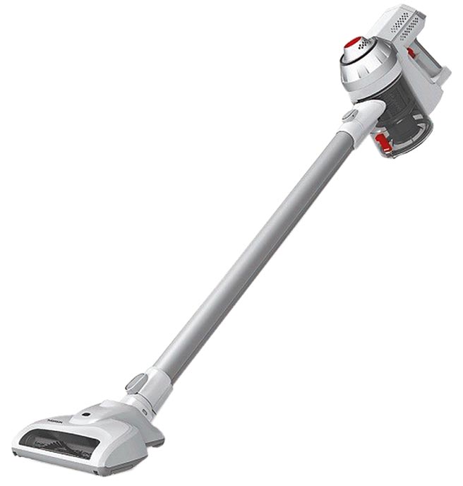 樂天市場的環球購物中心品牌旗艦館推出THOMSON直立手持兩用無線吸塵器TM-SAV18D優惠，原價5290元，特價2950元。（樂天市場提供）