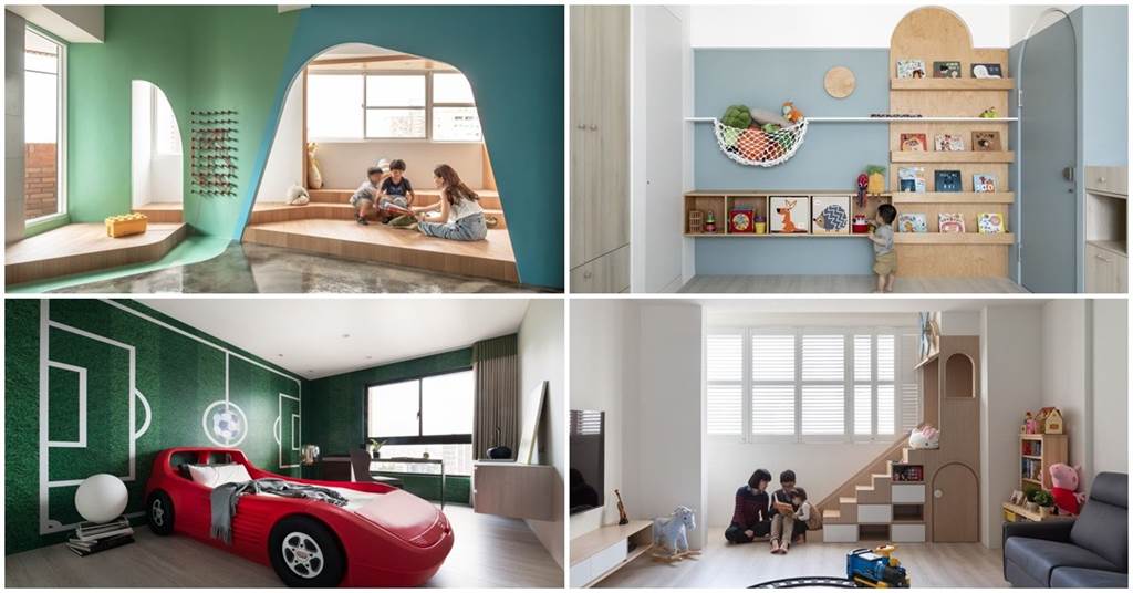 【2021 空間王者】兒童房設計跟我這樣玩！稱霸親子宅的 5 大童玩趣味王
