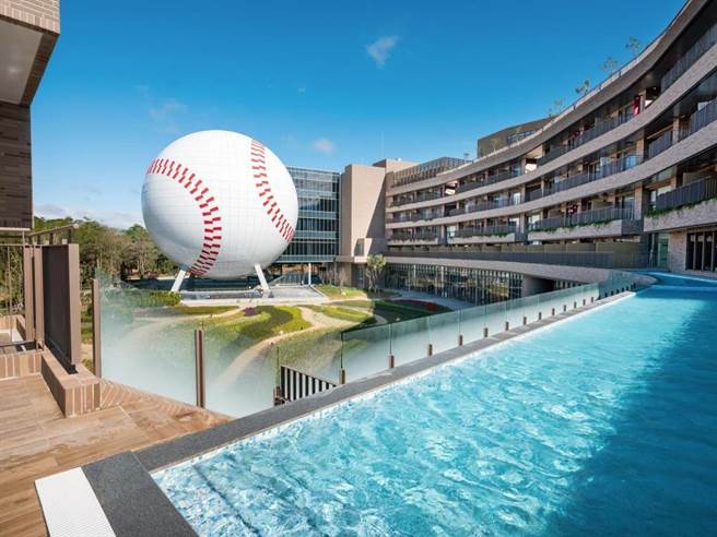 亚洲唯一球体建筑饭店。(名人堂花园大饭店提供)