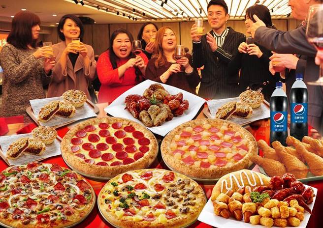 針對公司行號，達美樂宣布推出「微型春酒套餐」，創速食連鎖業先例。（圖／達美樂提供）
