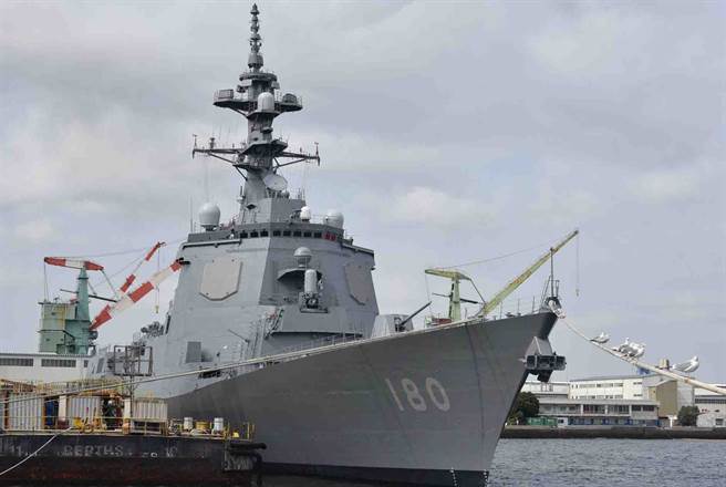 日本海上自卫队「羽黑号」，舷号180。(图/JMSDF)