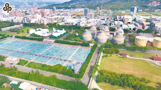 八里污水厂(北市工务局提供)