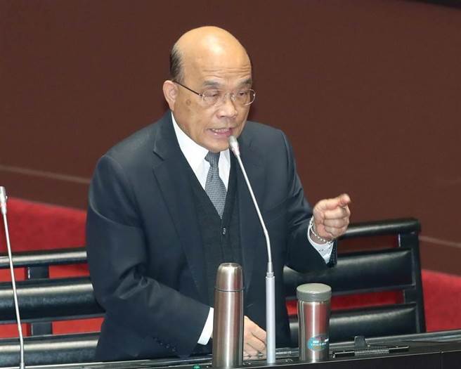 行政院長蘇貞昌（鄭任南攝）