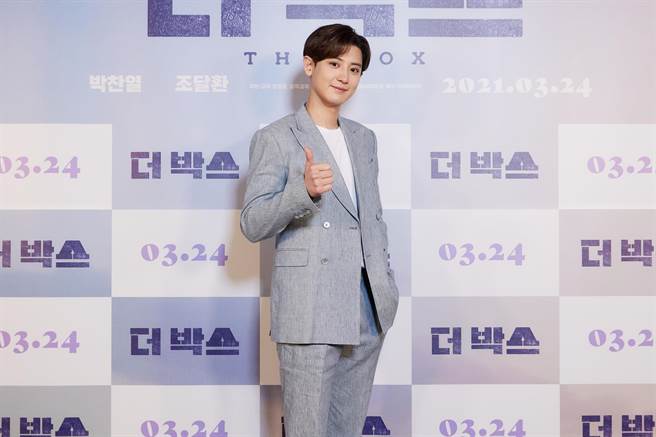 燦烈18日出席在首爾舉行的《逐夢練習曲》媒體試映會。（采昌提供）