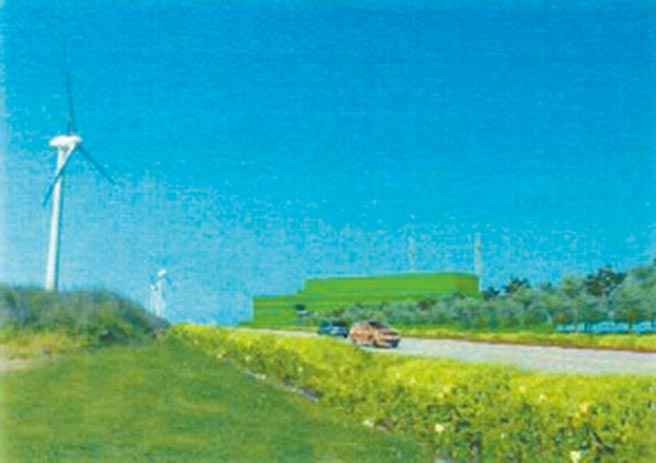 经济部工业局释出彰滨工业区内9.07公顷的环保用地作为资源回收处理中心，已完成动工前说明会。（民眾提供／吴敏菁彰化传真）