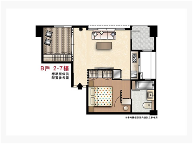 一张顏若芳的房屋格局图疯传，引发热议。（图／翻摄自Sway房市观测站）