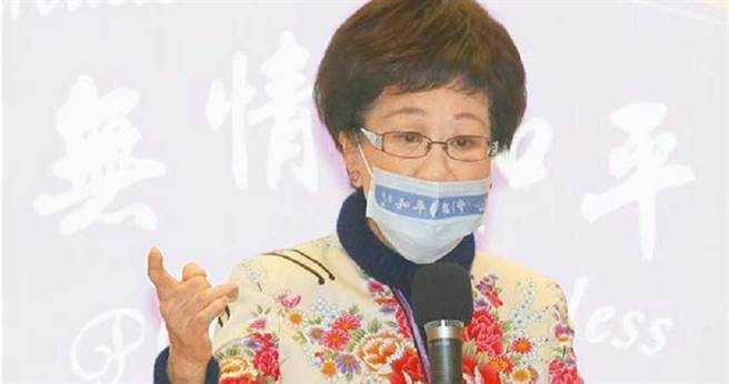 前副總統呂秀蓮。（資料照）