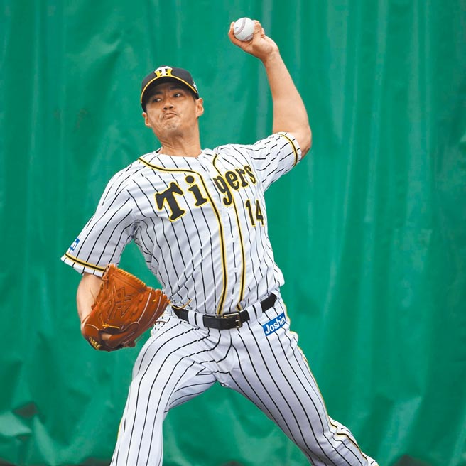 陈伟殷7日仅先发3.1局失4分退场。（资料照，阪神虎提供）