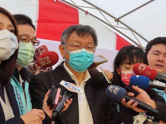 台北大縱走扳回一成？柯文哲結合山線與自行車道行銷。（葉德正攝）