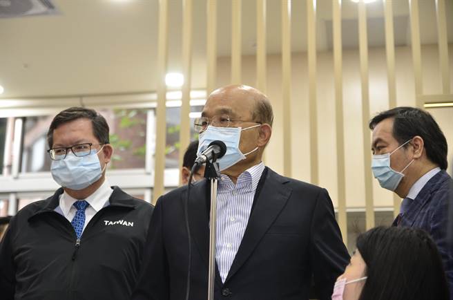 行政院長蘇貞昌說，越來越多國家，對於專制極權國家作為，不但憂心，也聯合起來。美國新總統上任後，結合價值相同的國家一起合作。（賴佑維攝）