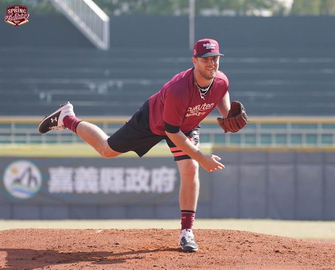 乐天桃猿洋投豪劲下周将加入先发轮值。（乐天桃猿提供）