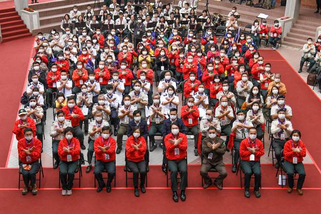 教育部委托中华民国童军总会今天办理「中华民国童军成立110年暨童军节庆祝大会活动」。（教育部提供／林志成台北传真）