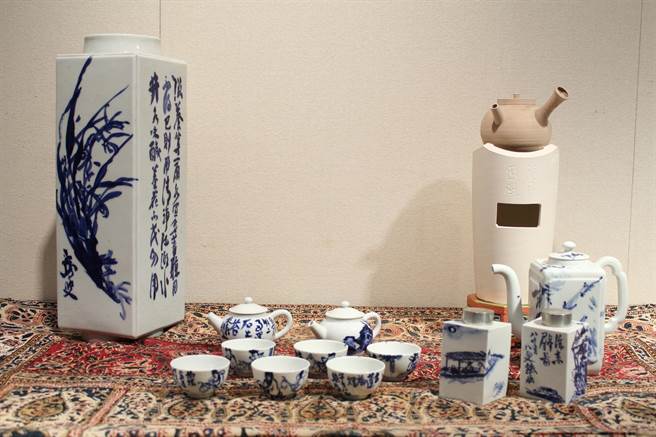 故宮南院茶文化展廳20日起聚焦「東亞茶文化」換新裝，以故宮院藏文物介紹中國歷代與蒙藏、日本、台灣等地茶文化。（故宮南院提供∕呂妍庭嘉義傳真）