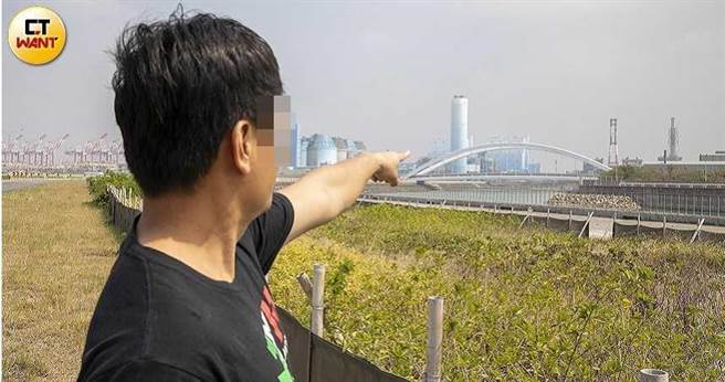 承揽高雄南星联外桥梁油漆及防锈工程的郑姓小包商指控，上游承包商为了尽快拿到工程款，竟要求他们在防锈工程上偷工减料。（图／宋岱融摄）