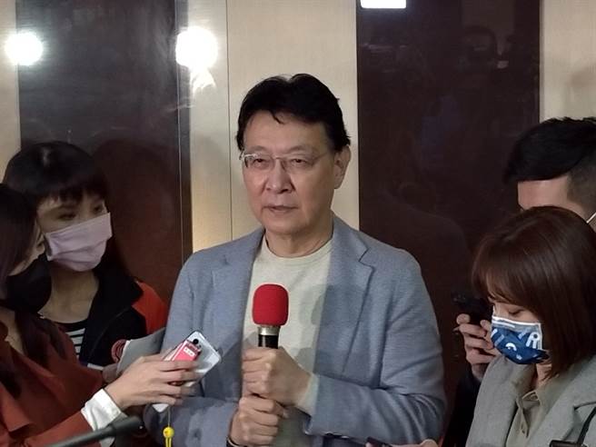 趙少康。（黃福其攝）