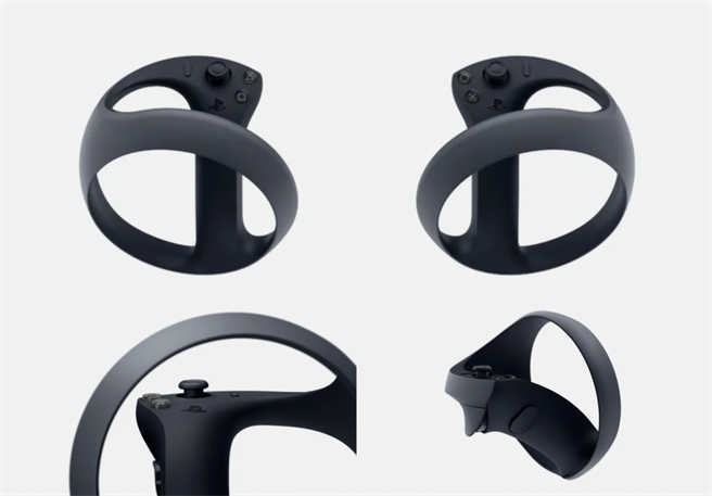 PS5的VR控制手把。（摘自PlayStation Blog）