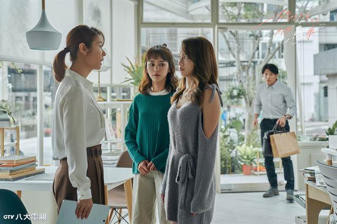 网友对三位女主角为工作意见争执深有同感。（八大提供）