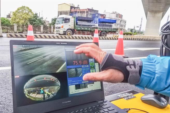 新竹县声音照相执法22日上路。（罗浚滨摄）