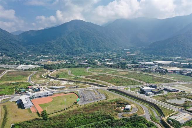 埔里镇福兴温泉区，公共设施规画完善。（南投县政府提供／廖志晃南投传真）