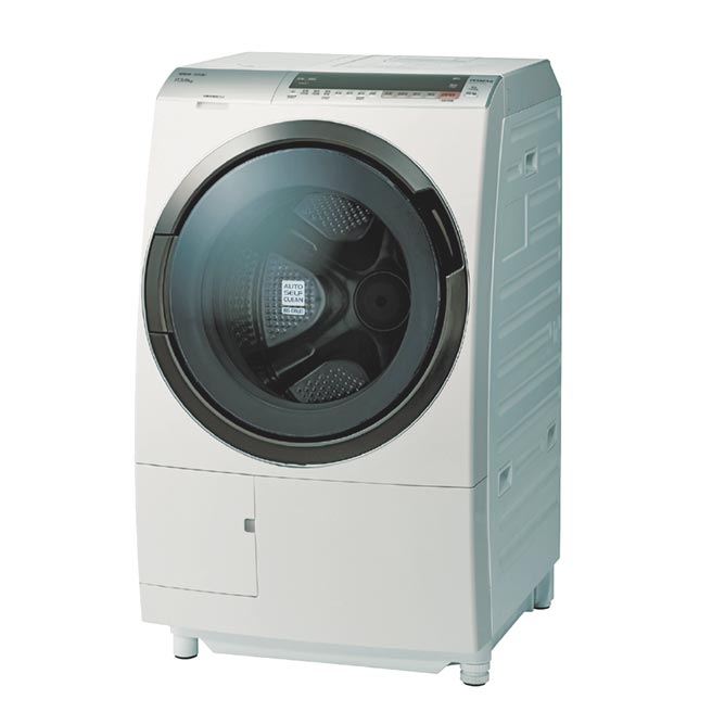 燦坤的HITACHI 11.5公斤溫水擺動式洗脫烘洗衣機，會員價6萬7900元，優惠價6萬1490元，獨家送Comefree USB定時三段溫控熱敷眼罩 、象印保溫杯組合2入組。（燦坤提供）