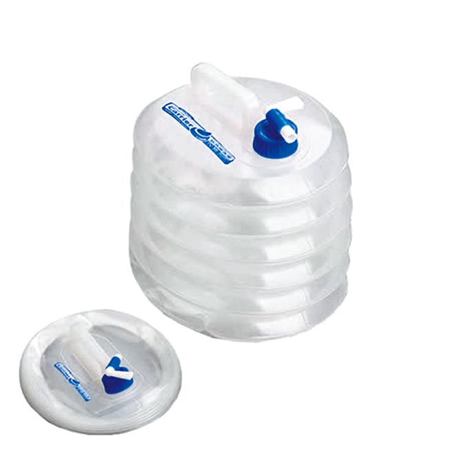 遠傳friDay購物的Naturehike手提式戶外野營專業摺疊水桶10L，原價690元，特價225元。（遠傳friDay購物提供）